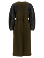 Fendi Bicolor Viscose Coat Fendi