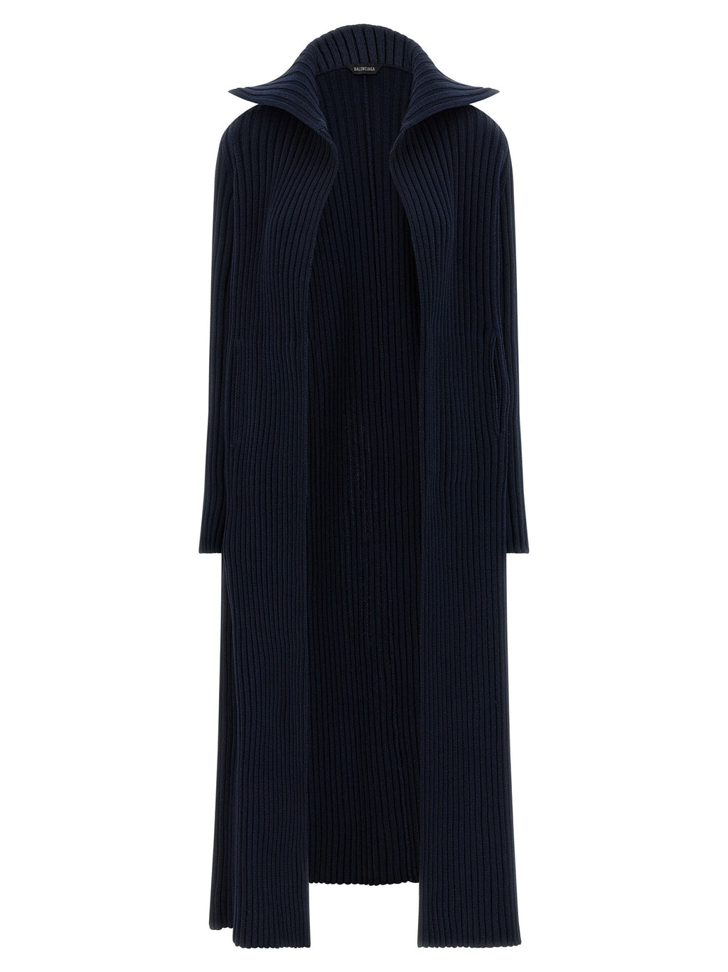 Balenciaga Blue Polyester Cardigan Balenciaga