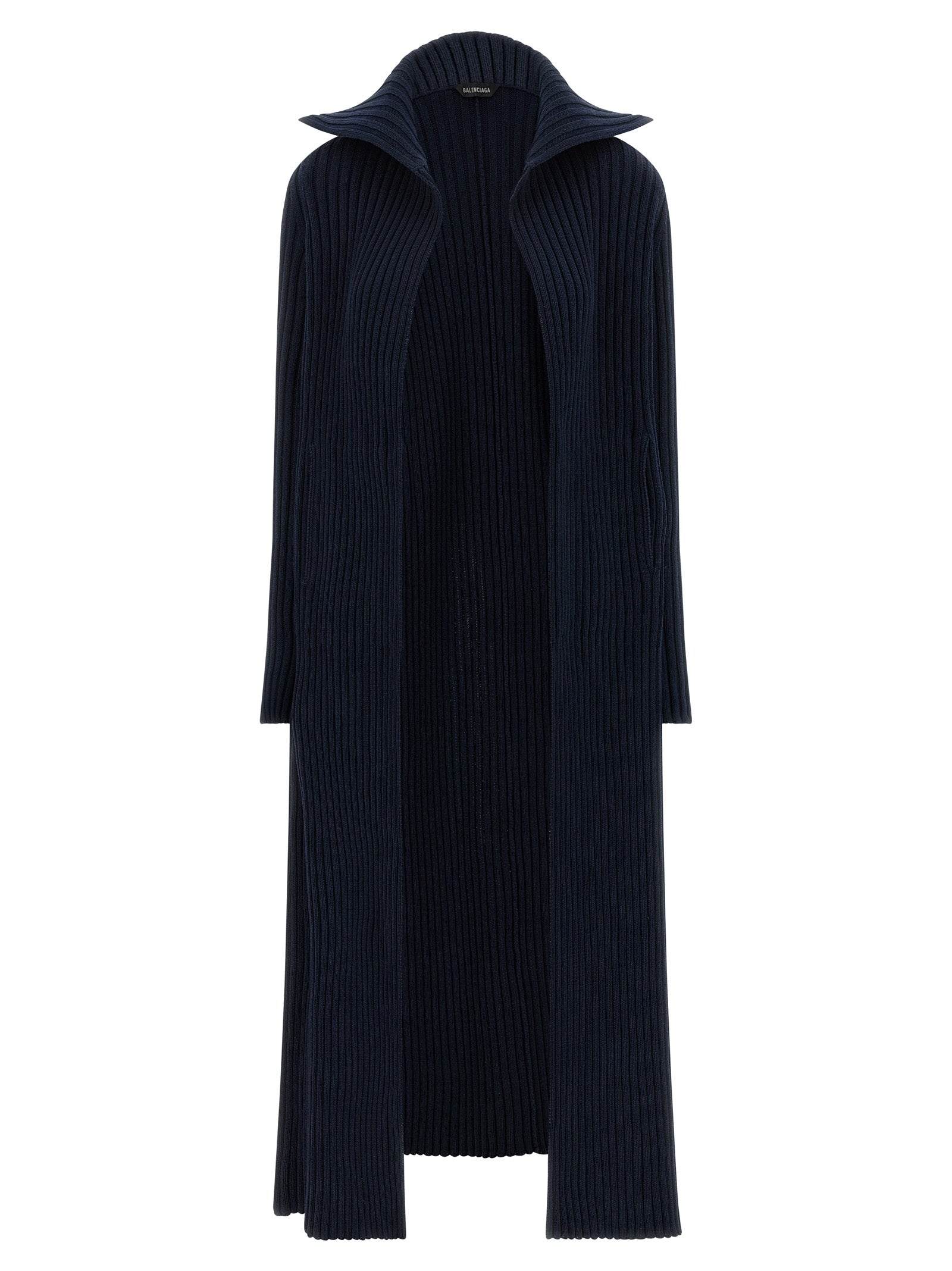 Balenciaga Blue Polyester Cardigan Balenciaga