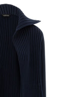 Balenciaga Blue Polyester Cardigan Balenciaga