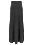 Balenciaga Gray Wool Mini Skirt Balenciaga