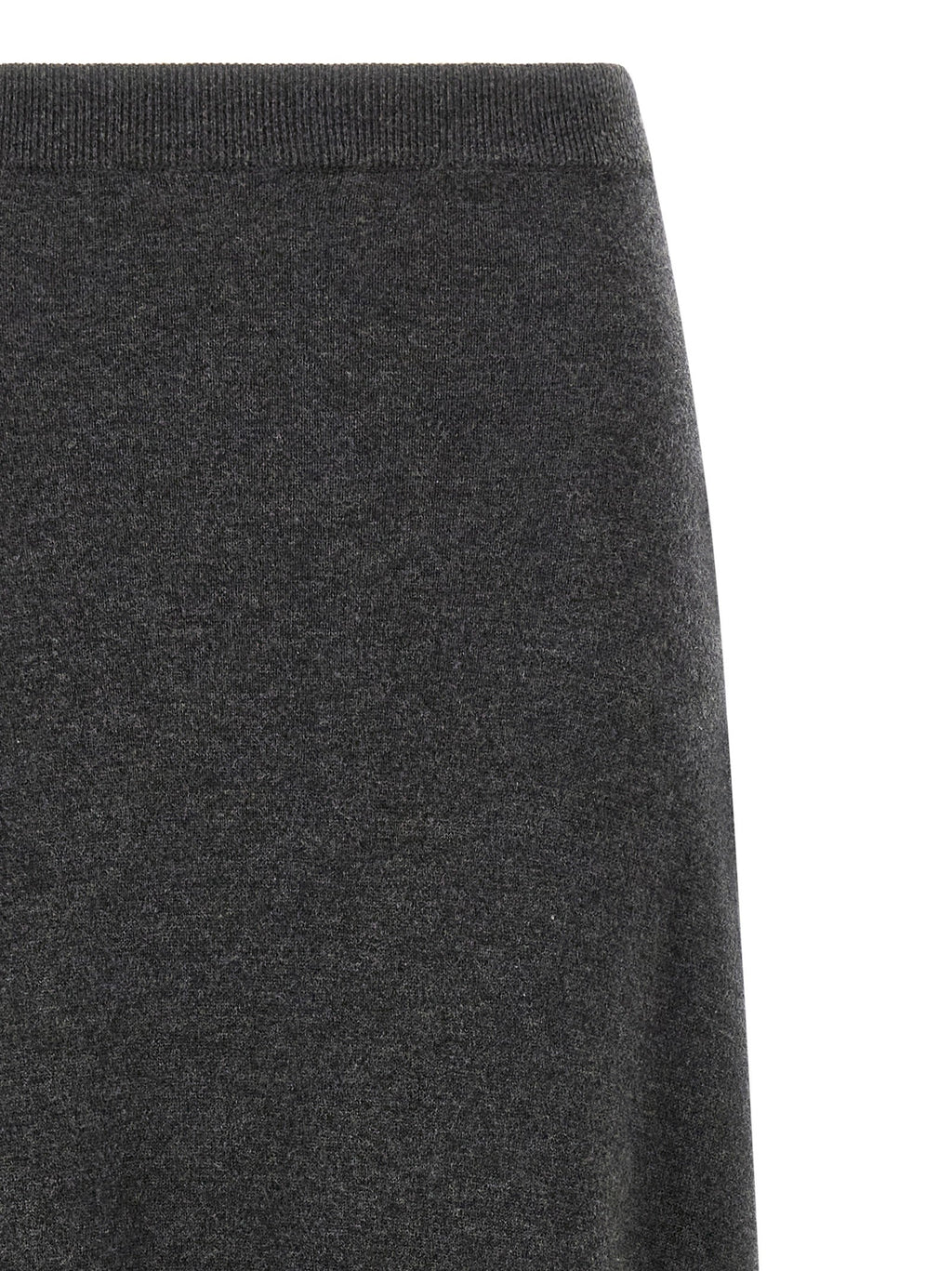 Balenciaga Gray Wool Mini Skirt Balenciaga