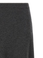 Balenciaga Gray Wool Mini Skirt Balenciaga