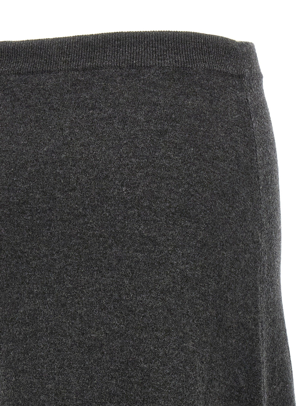 Balenciaga Gray Wool Mini Skirt Balenciaga