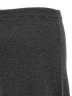 Balenciaga Gray Wool Mini Skirt Balenciaga