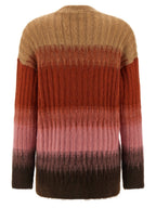 Fendi Multicolor Wool Cardigan Fendi