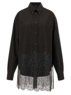 Fendi Brown Virgin Wool Blouse Fendi