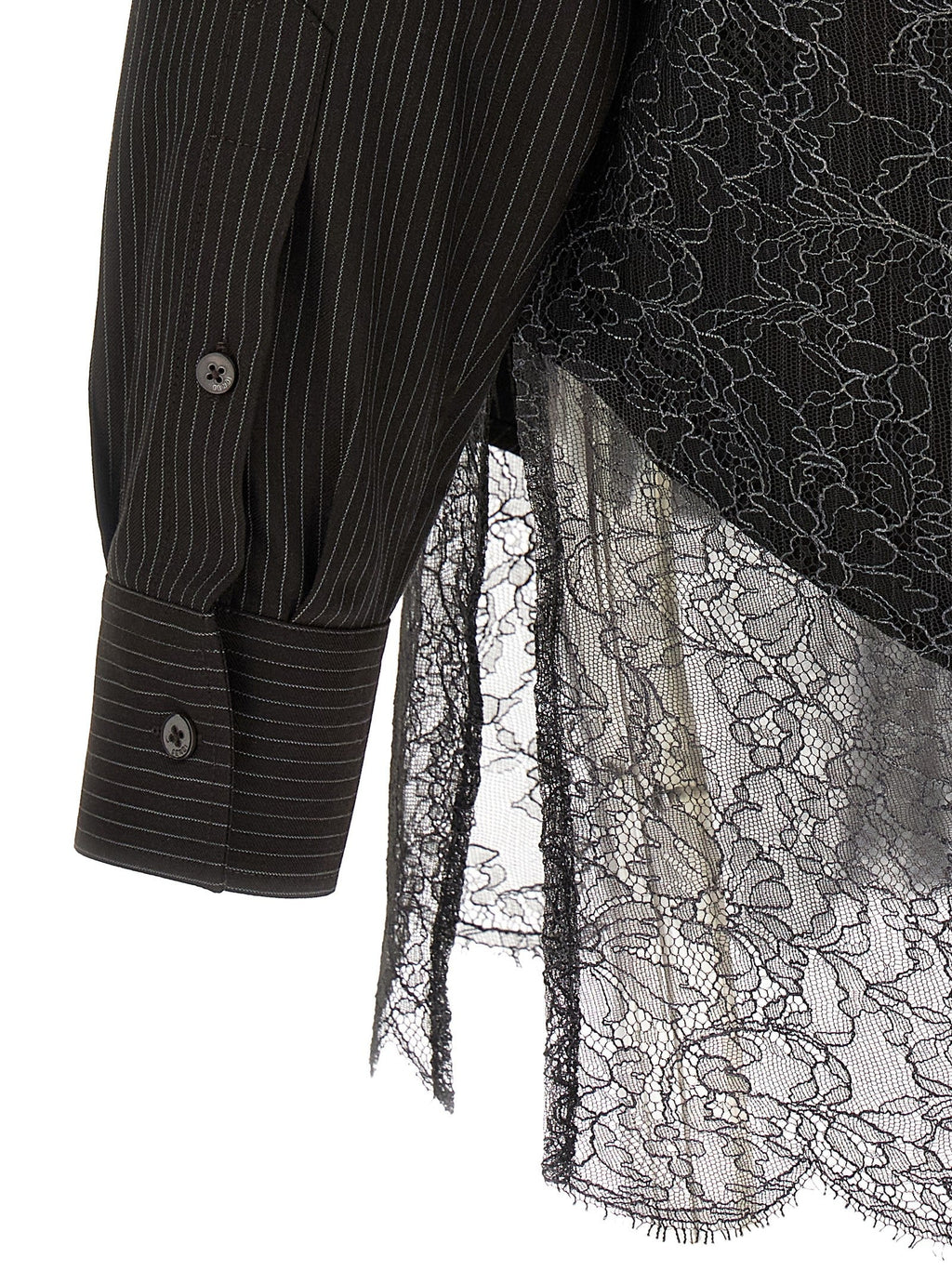 Fendi Brown Virgin Wool Blouse Fendi