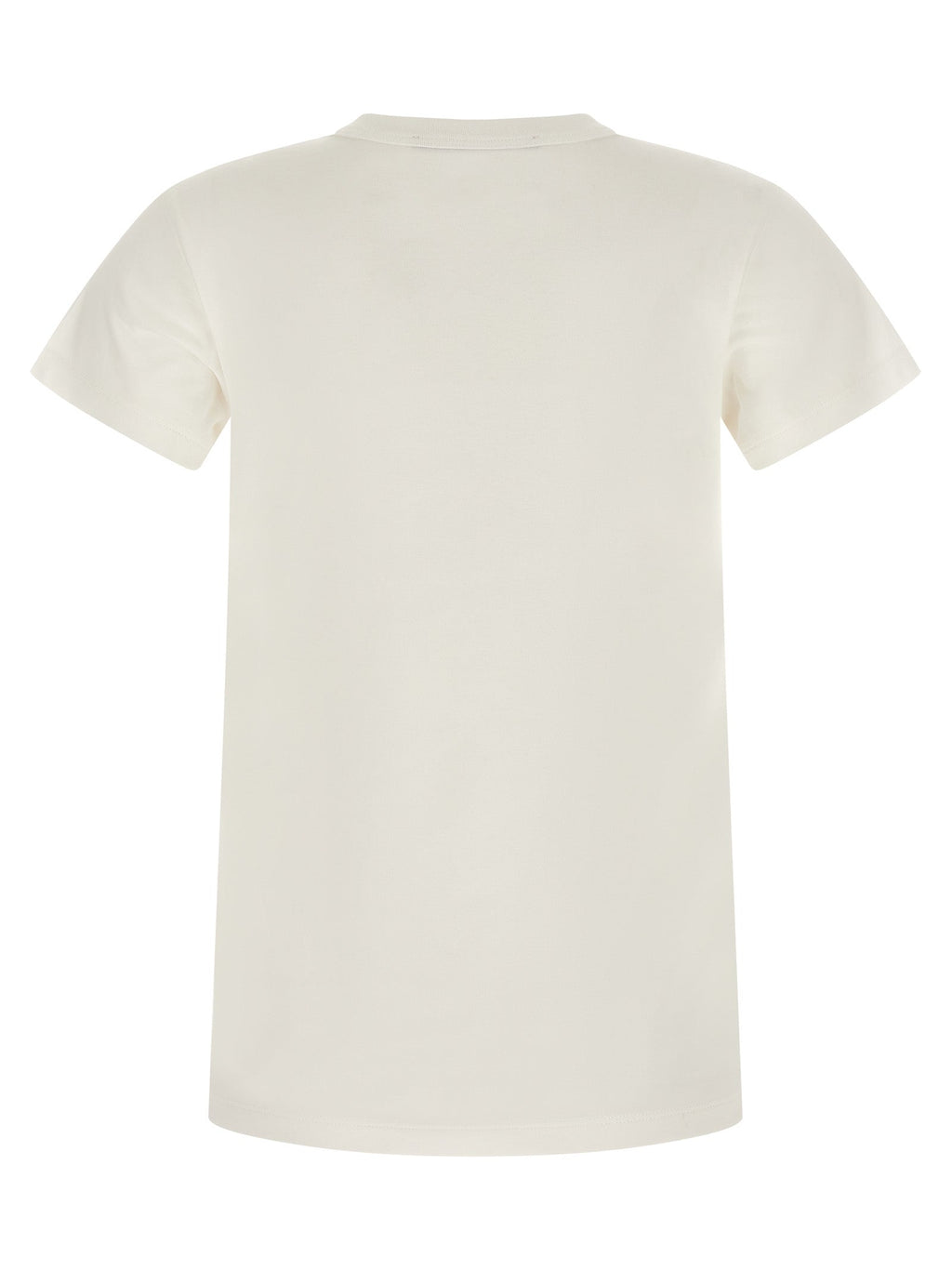 Valentino Garavani White Cotton T-Shirt Valentino Garavani
