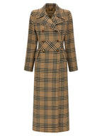 Valentino Garavani Brown Virgin Wool Coat Valentino Garavani