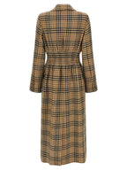Valentino Garavani Brown Virgin Wool Coat Valentino Garavani