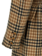 Valentino Garavani Brown Virgin Wool Coat Valentino Garavani