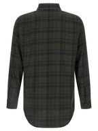 Saint Laurent Bicolor Cotton Blouse Saint Laurent
