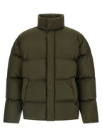Saint Laurent Bicolor Polyester Full-Length Jacket Saint Laurent