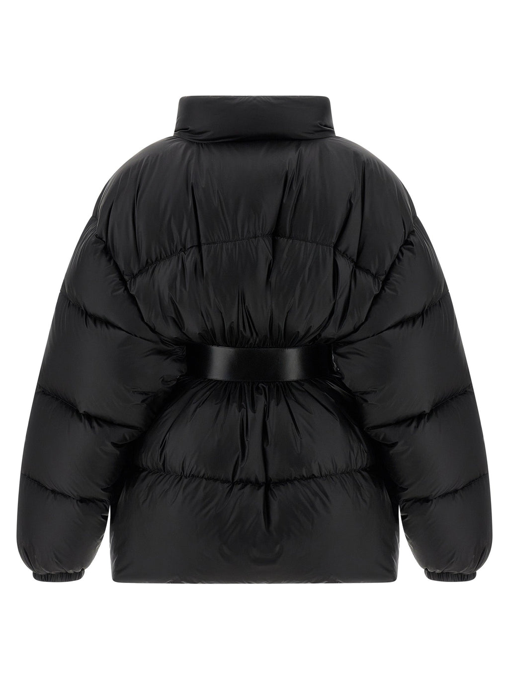 Balenciaga Black Polyamide Full-Length Jacket Balenciaga