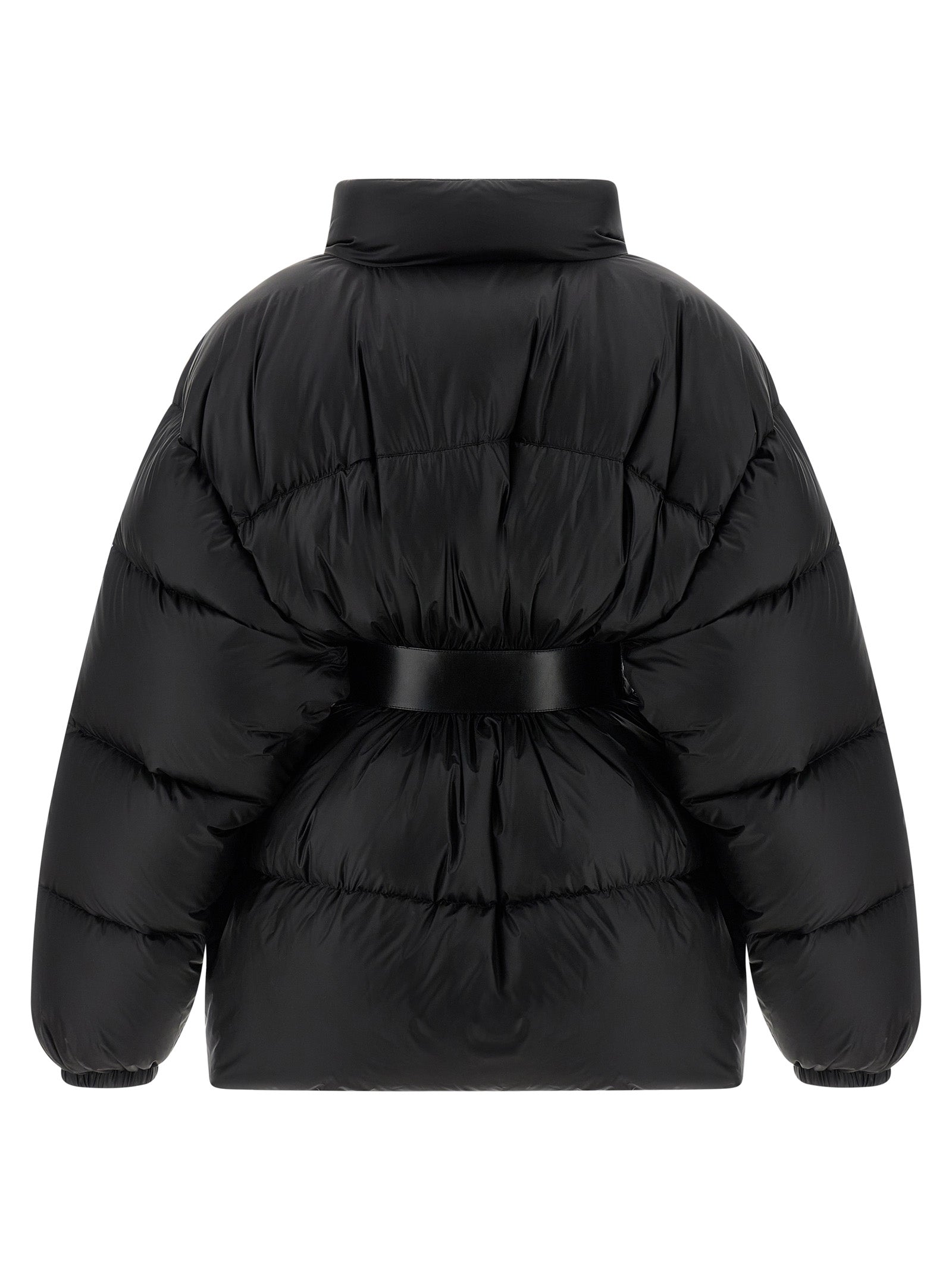 Balenciaga Black Polyamide Full-Length Jacket Balenciaga