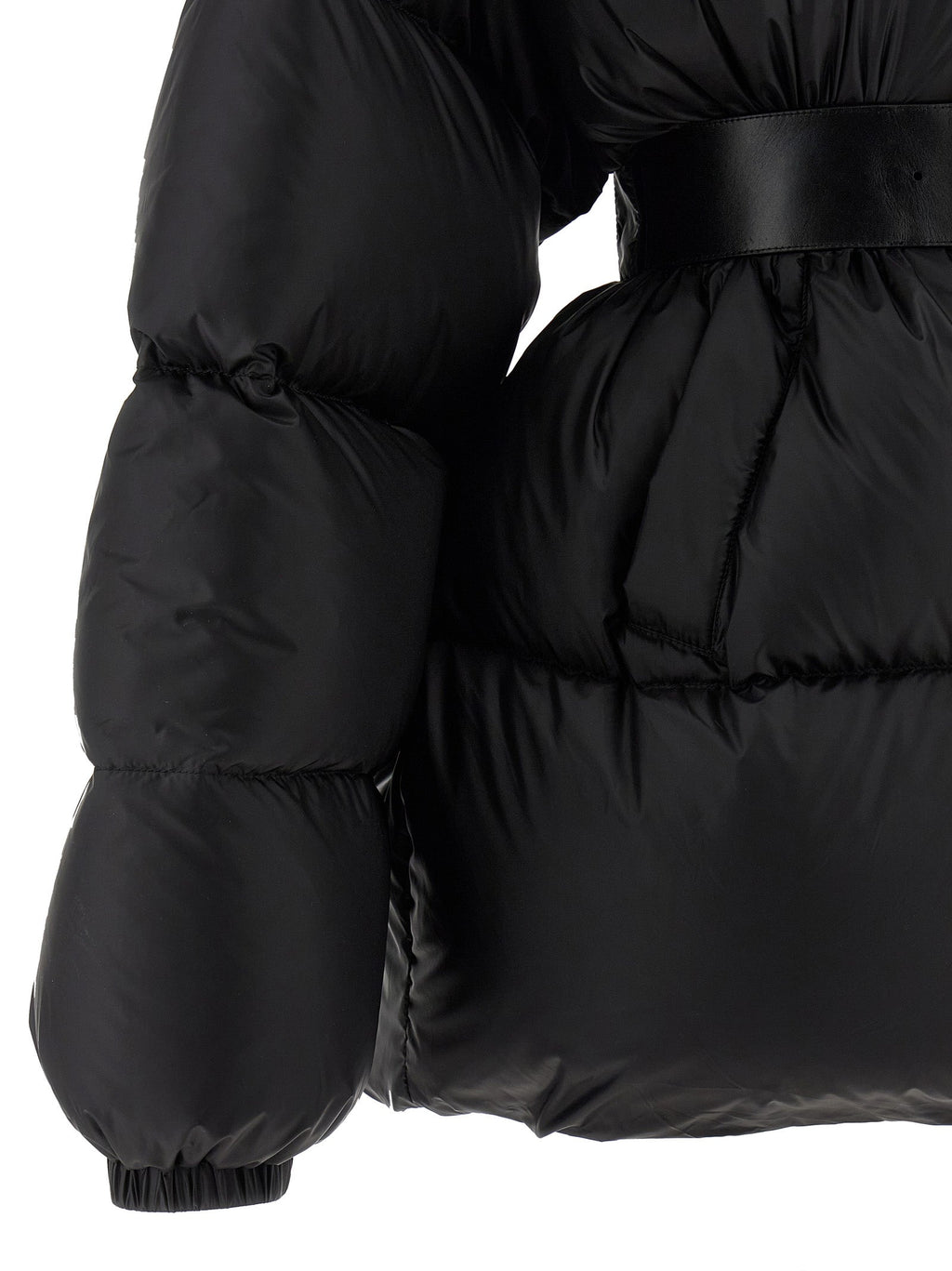 Balenciaga Black Polyamide Full-Length Jacket Balenciaga