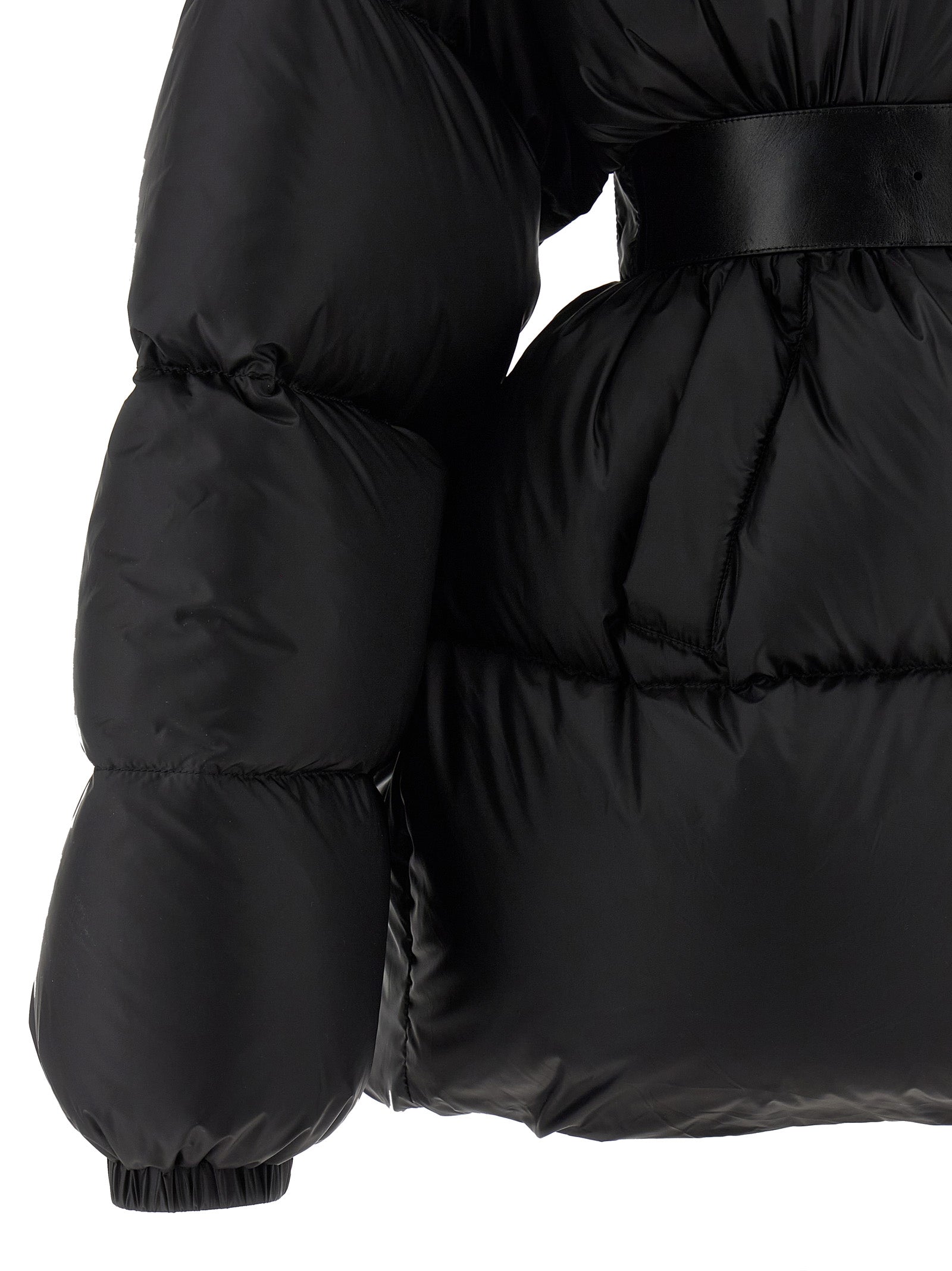 Balenciaga Black Polyamide Full-Length Jacket Balenciaga