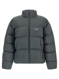 Balenciaga Gray Polyamide Full-Length Jacket Balenciaga