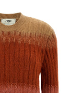 Fendi Multicolor Wool Cardigan Fendi