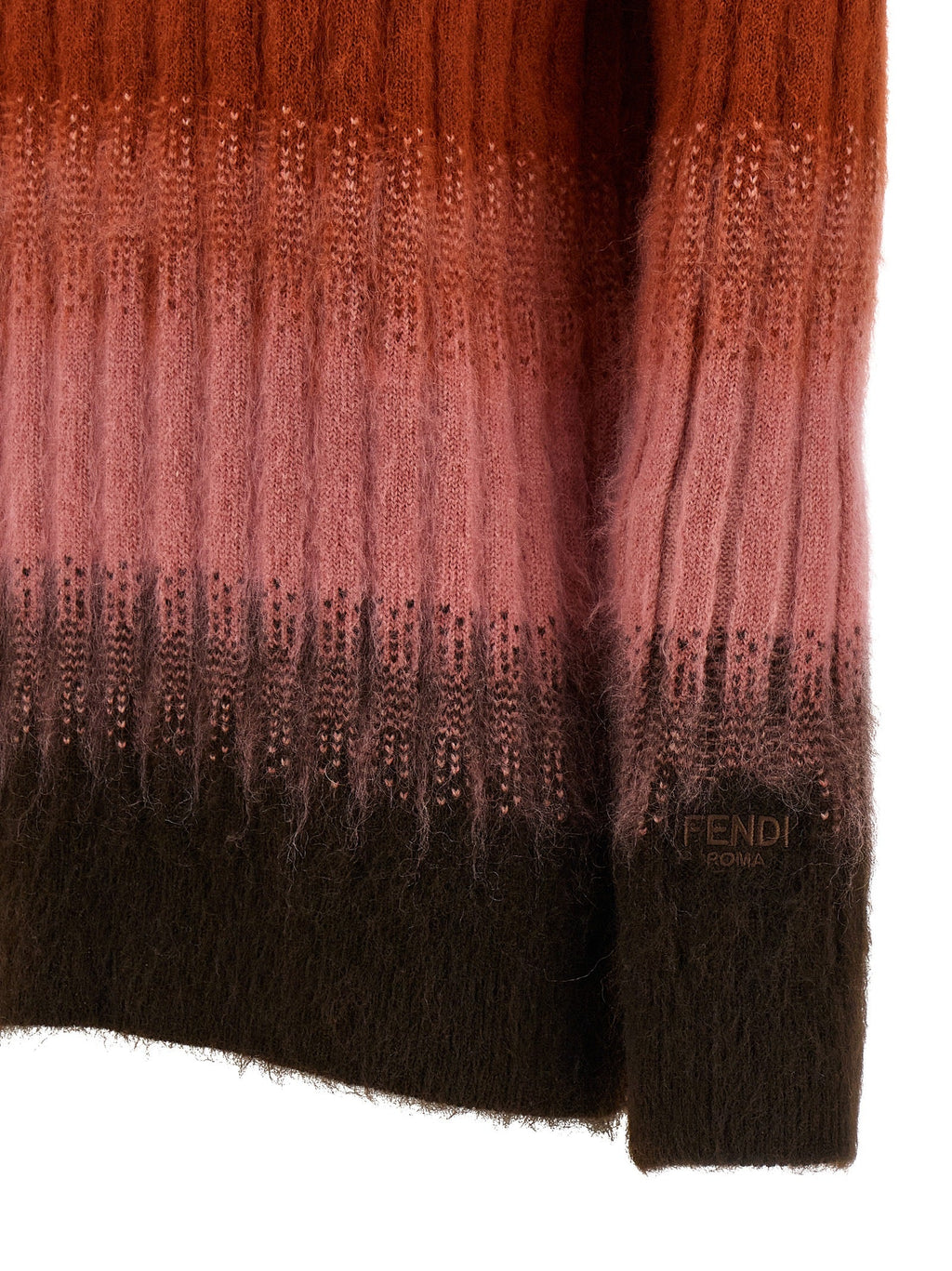 Fendi Multicolor Wool Cardigan Fendi