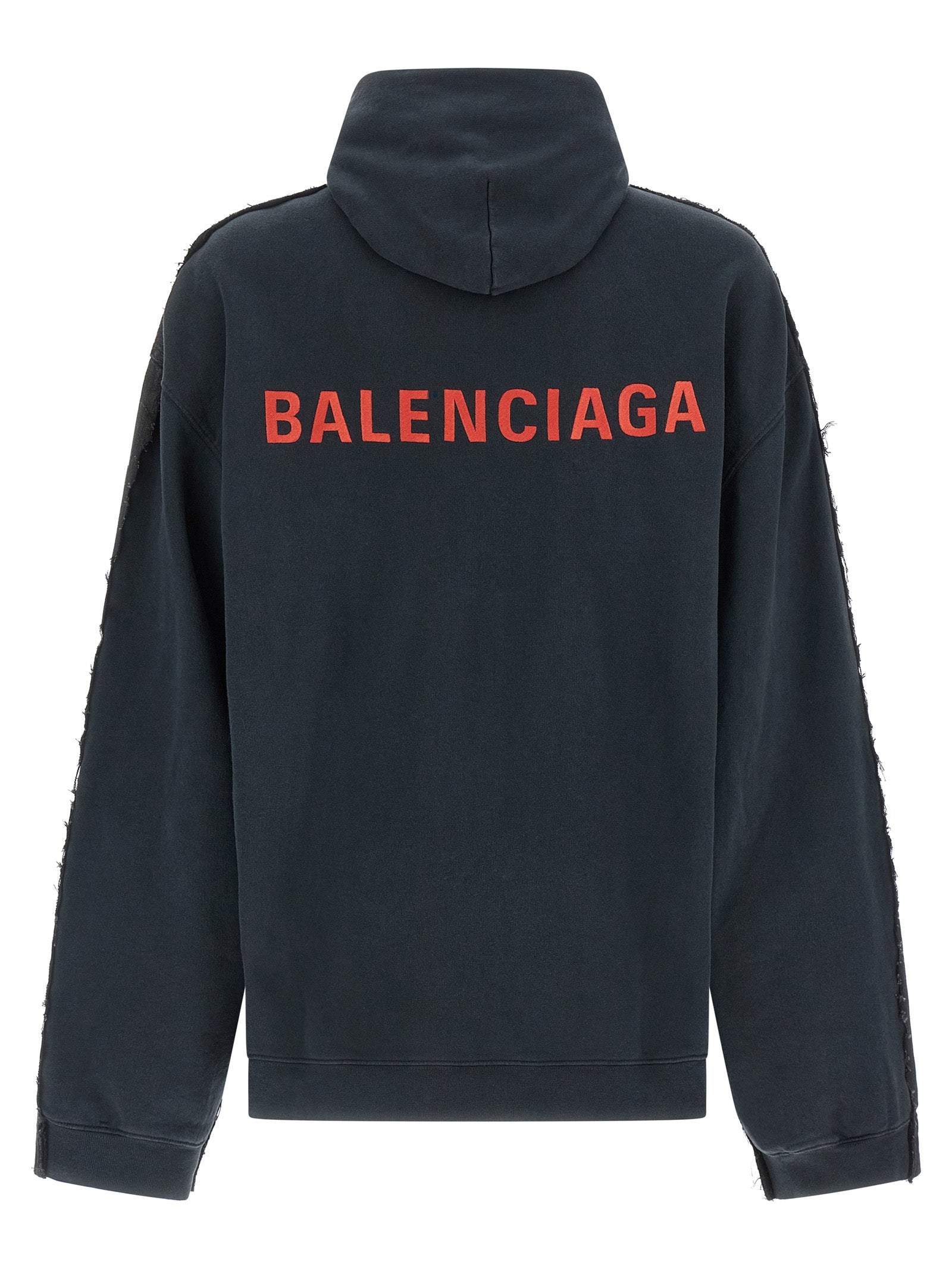 Balenciaga Black Cotton Denim Jacket Balenciaga