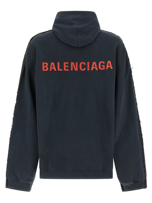 Balenciaga Black Cotton Denim Jacket Balenciaga