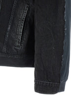Balenciaga Black Cotton Denim Jacket Balenciaga