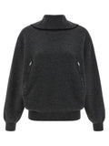 Balenciaga Gray Wool Cardigan Balenciaga