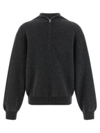 Balenciaga Gray Wool Cardigan Balenciaga