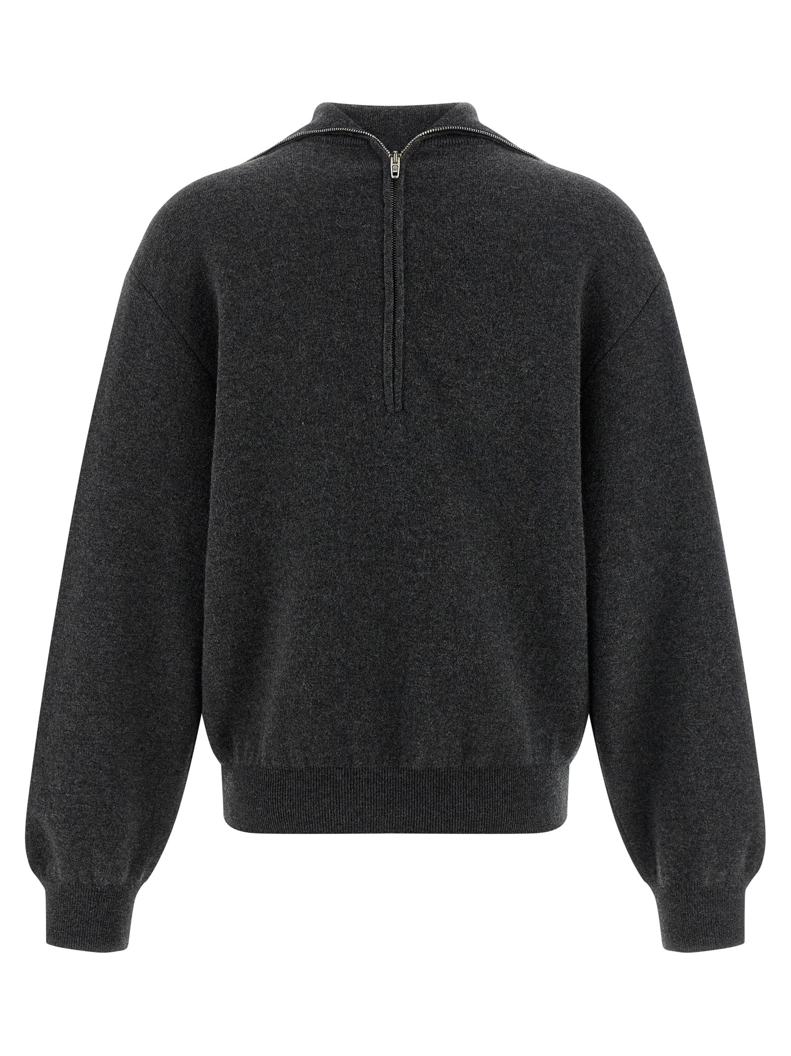 Balenciaga Gray Wool Cardigan Balenciaga