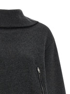 Balenciaga Gray Wool Cardigan Balenciaga