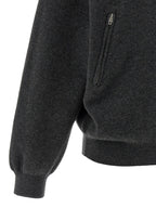 Balenciaga Gray Wool Cardigan Balenciaga