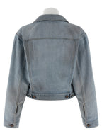 Balenciaga Blue Cotton Denim Jacket Balenciaga