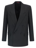 Gucci Black Polyester Blazer Gucci