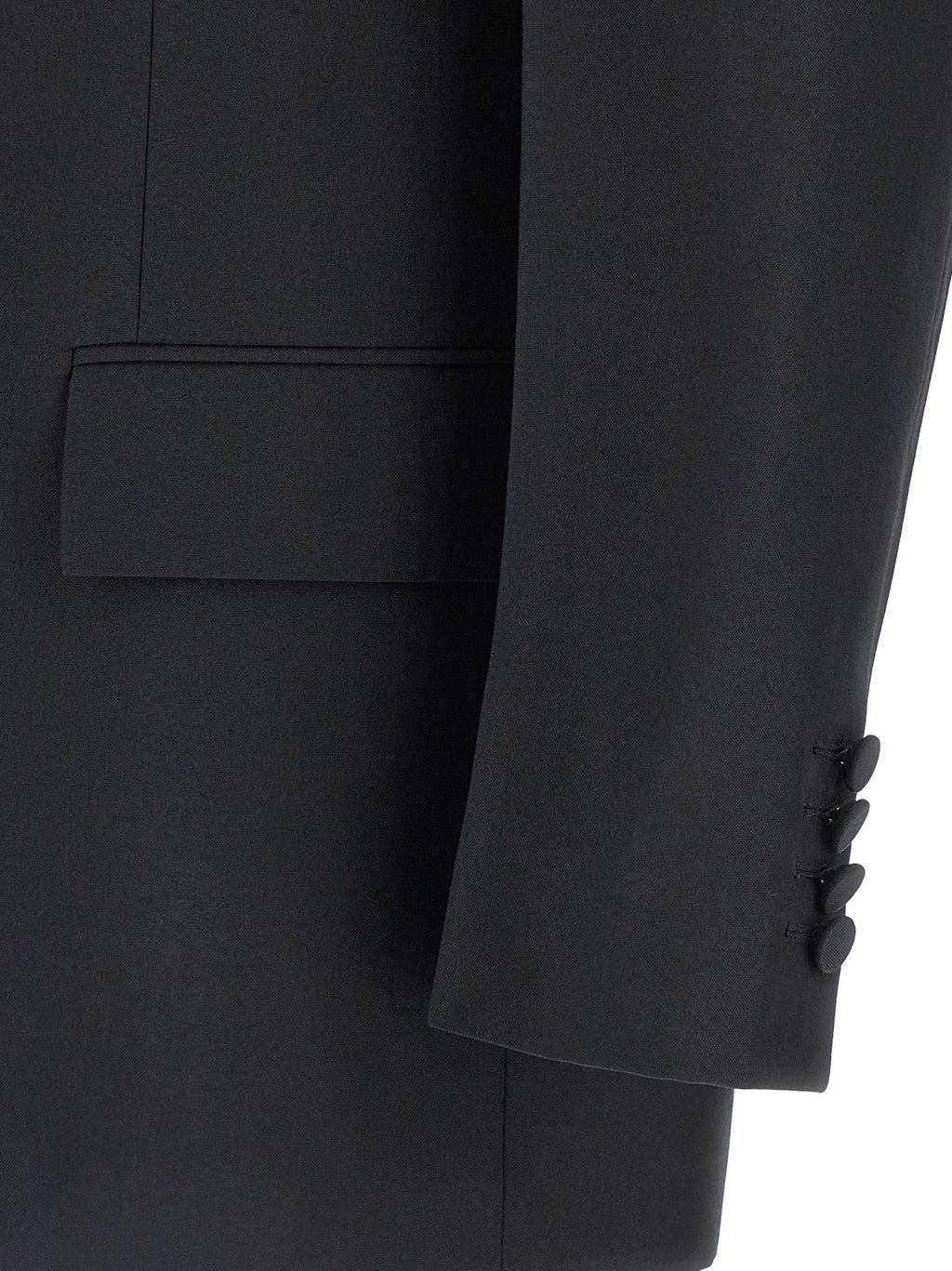 Gucci Black Polyester Blazer Gucci