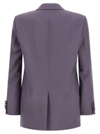 Gucci Purple Wool Blazer Gucci