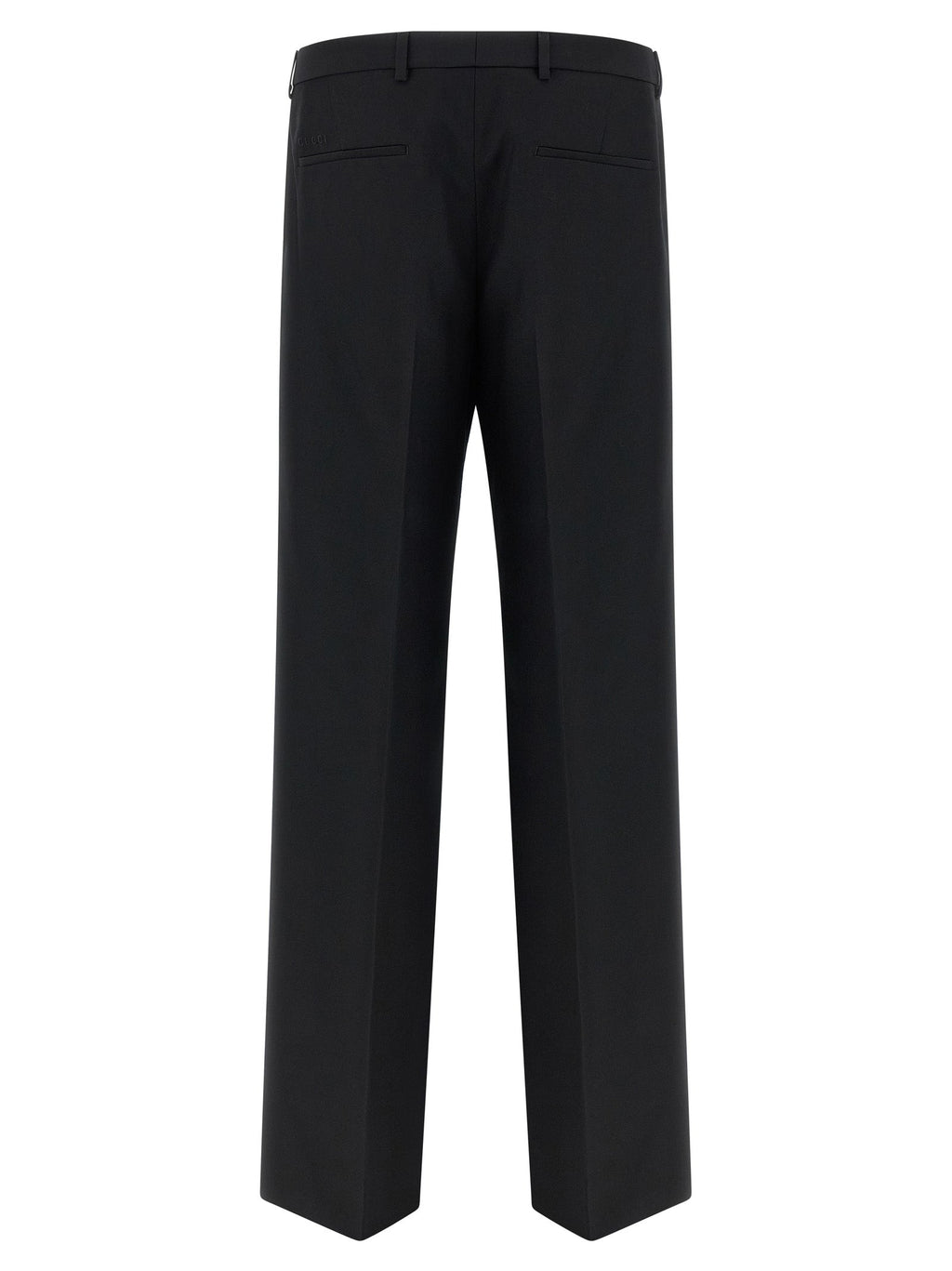 Gucci Black Polyester Dress Pants Gucci