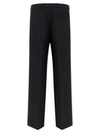 Gucci Black Polyester Dress Pants Gucci