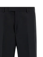 Gucci Black Polyester Dress Pants Gucci