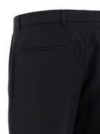 Gucci Black Polyester Dress Pants Gucci