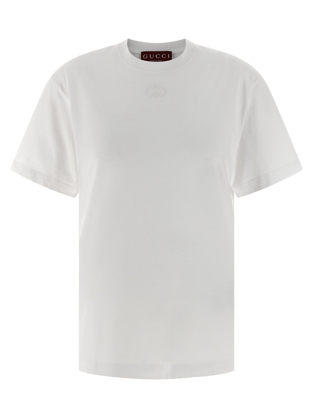 Gucci White Cotton T-Shirt Gucci