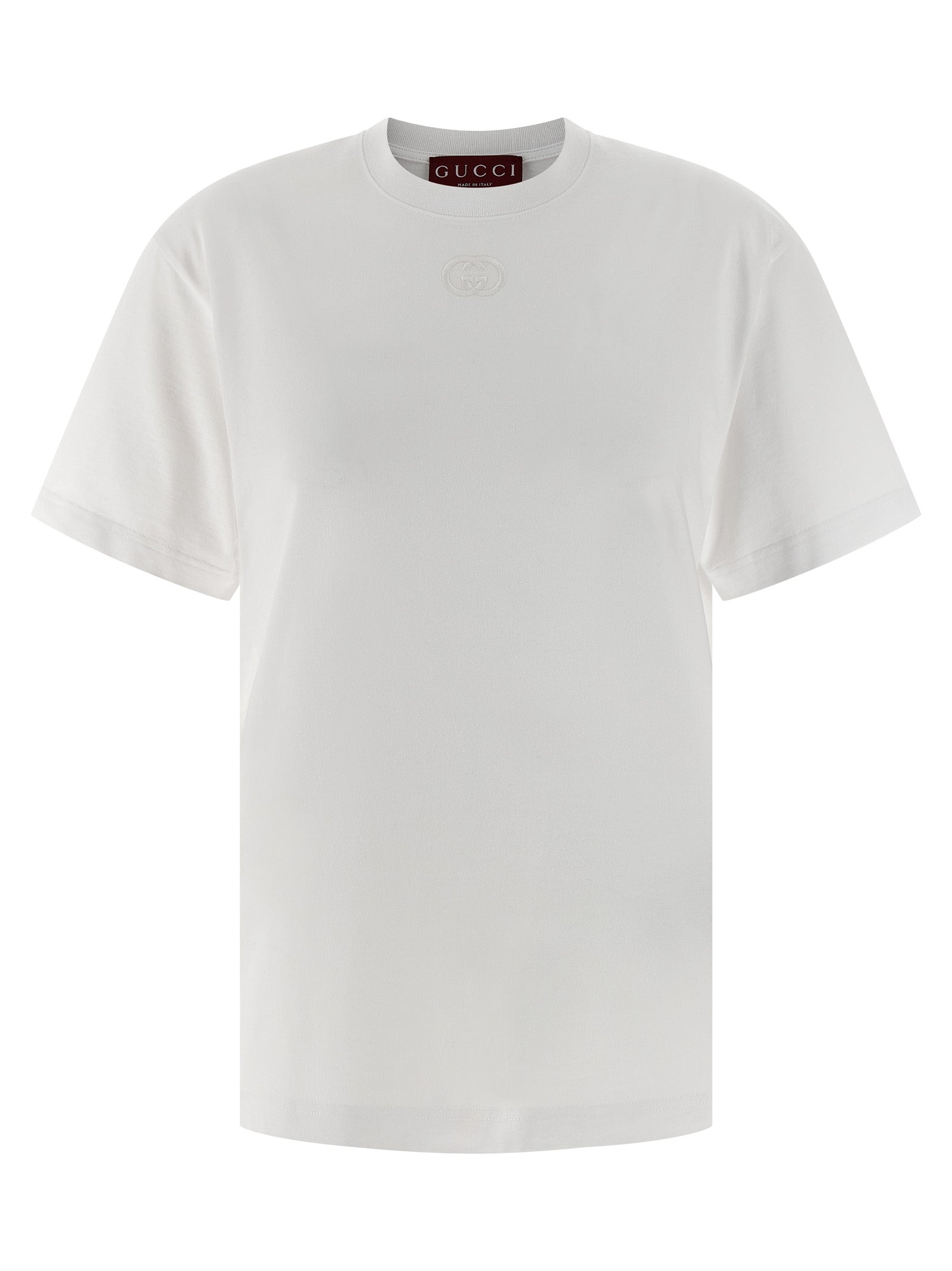 Gucci White Cotton T-Shirt Gucci