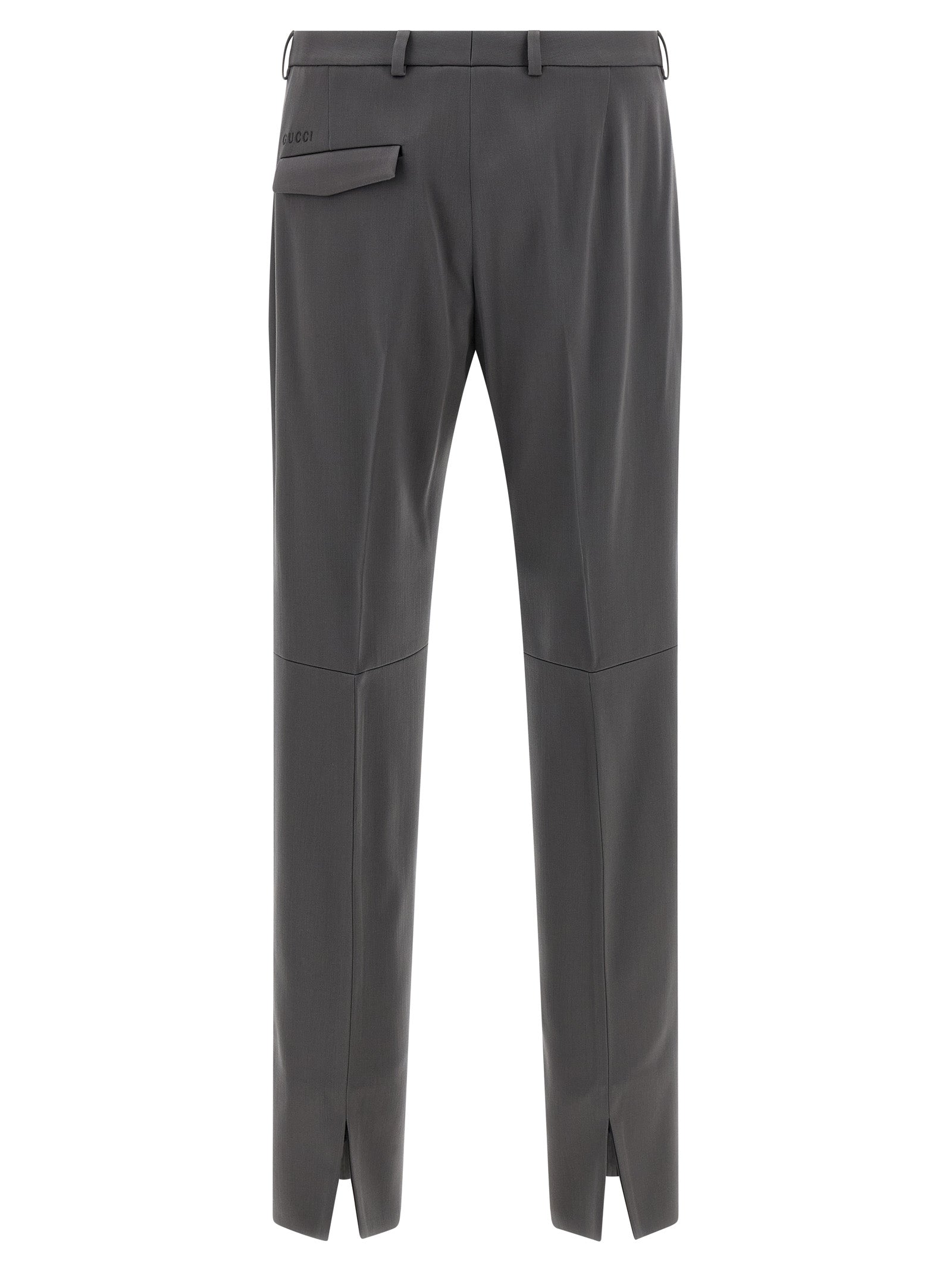Gucci Gray Wool Dress Pants Gucci
