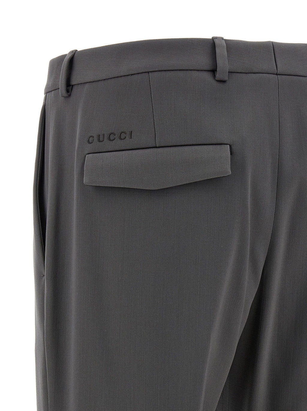 Gucci Gray Wool Dress Pants Gucci