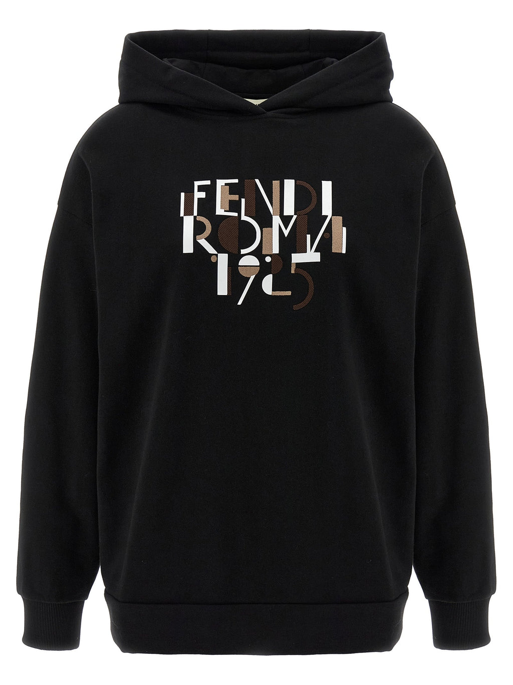 Fendi Black Cotton Sweatshirt Fendi
