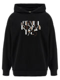 Fendi Black Cotton Sweatshirt Fendi