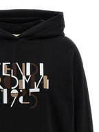 Fendi Black Cotton Sweatshirt Fendi