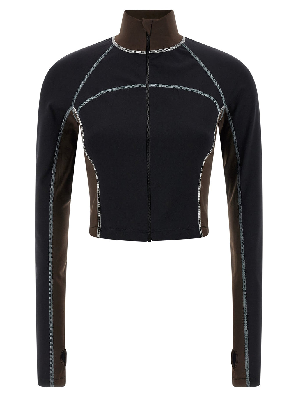 Fendi Black Polyamide Top Fendi