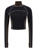 Fendi Black Polyamide Top Fendi
